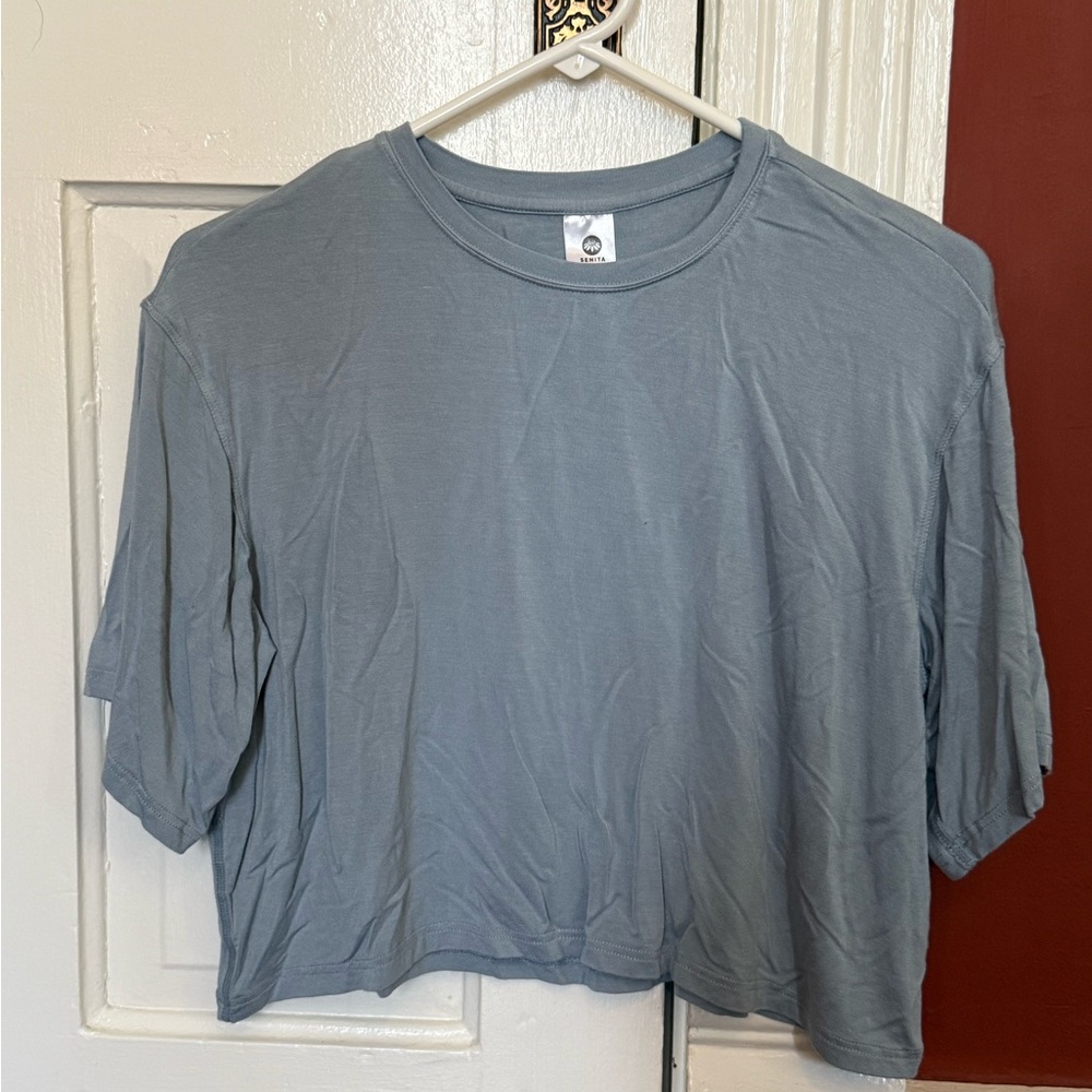 Senita athletics cropped tee